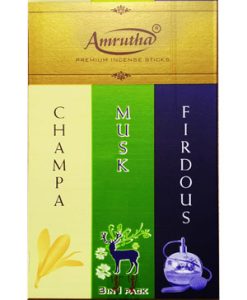 Amrutha Champa, Musk, Firdous Premium Incense Sticks